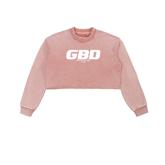 Good Things Raw Edge Cropped Sweatshirt